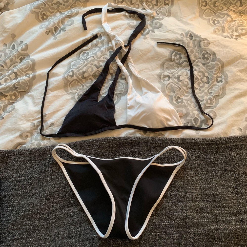 Victoria’s Secret Swim Wrap Top and Bottoms
